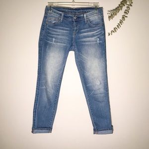 Old Navy Regular SZ 2 Distressed Denim Jeans